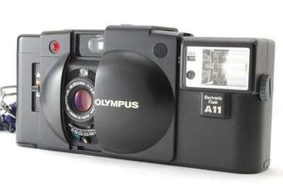 Read[Exc+5/Case] Olympus XA2 35mm Point & Shoot Film Camera + A11 Flash JAPAN