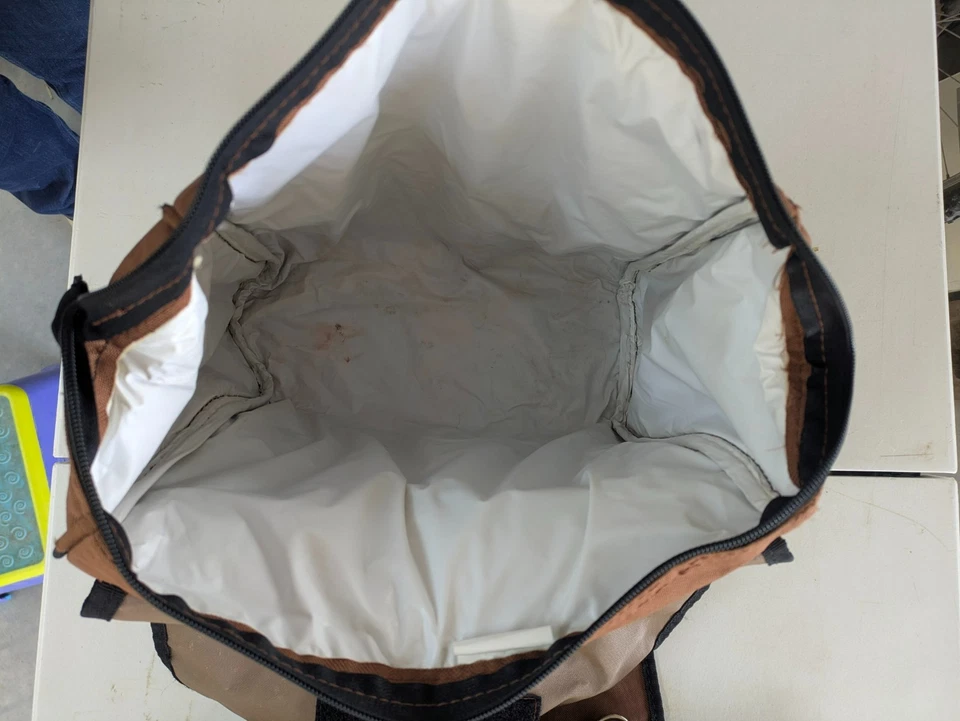 Bolsa de sillín de nailon marca Sedona Western Riding Gear marrón caballo equino Foto 3 de 4