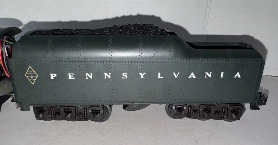 LIONEL 6-8404 O GAUGE PRR 6-8-6 S-2 TURBINE STEAM LOCOMOTIVE & TENDER #6200 EX - Image 4 of 4