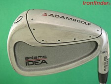 Adams Idea a1 Pro Hybrid Single 9 Iron Steel Stiff Shaft Mens Right Handed
