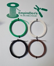 20 AWG Mil-Spec Wire, Teflon, PTFE Insulated, Stranded Silver Plated, Kit 60 ft