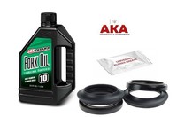 Gabelsimmerringe & Staubdichtungen & ÖL (1 Liter) FüR Yamaha FZ6 Fazer 2004-2009