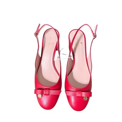 Kate Spade Bachata SB Bow Slingback Heels Size 7.5