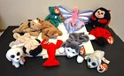 Vintage Beanie Baby Lot (11)  Most 1990's Original Some Retired Some HTF