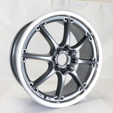 Adr53 Sokudo8 Gun Metal Machined Lip 18x7.5 4-100114.3 42 Offset Wo Center Cap Adr53 Sokudo8 Gun Metal Machined Lip 18x7.5 4-100114.3 42 Offset Wo Center Cap