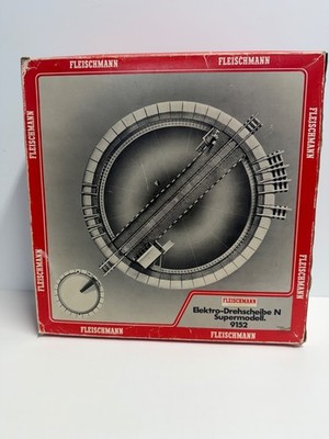NEW - FLEISCHMANN 9152 N-Scale Elektro-Drehscheibe Turntable