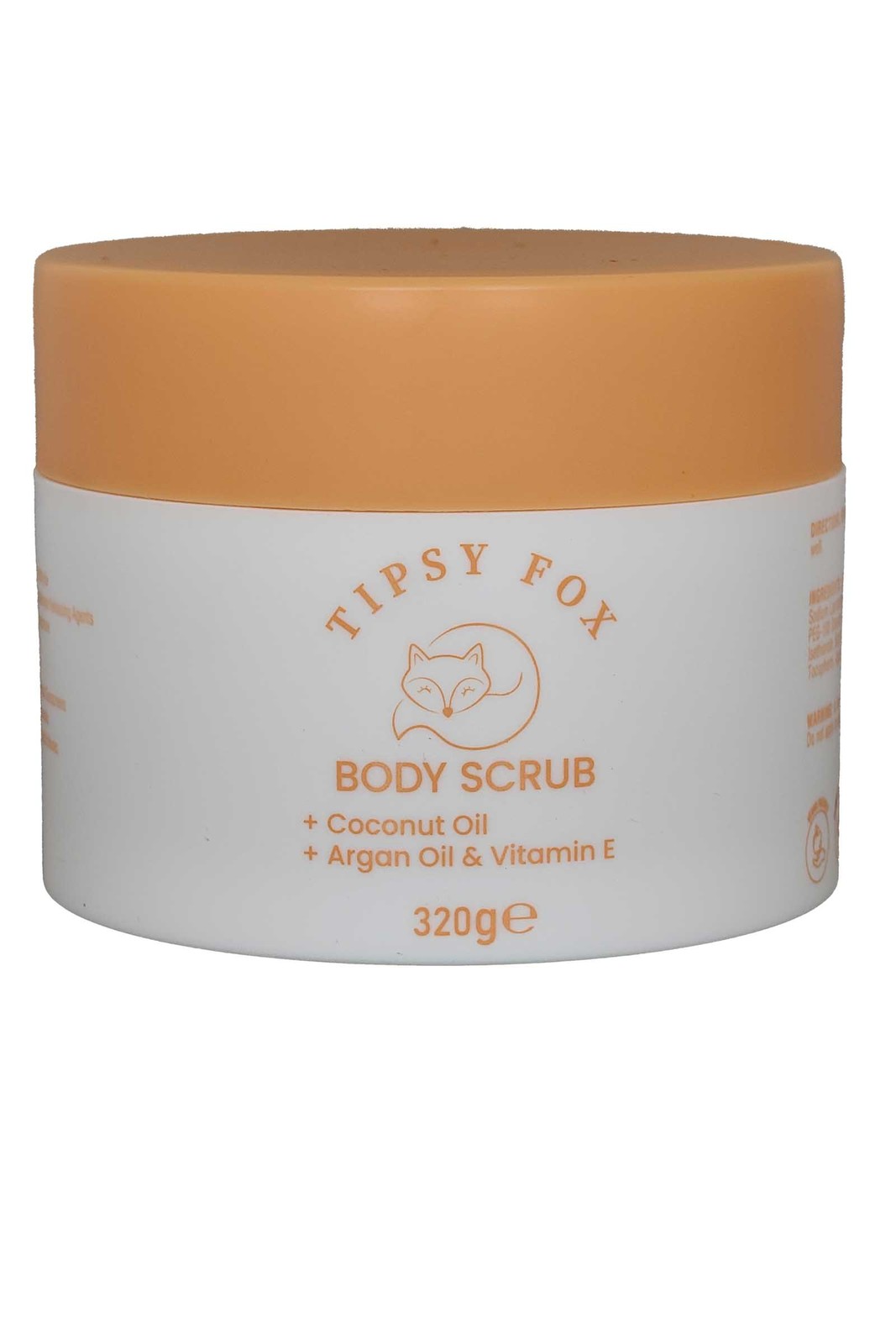 Tipsy Fox  Body Scrub 320g Coconut Oil + Argan Oil