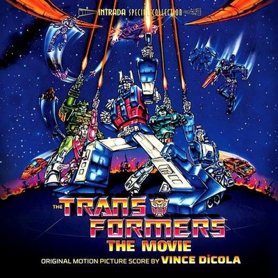 Vince DiCola ''THE TRANSFORMERS: THE MOVIE'' score soundtrack Intrada CD SEALED