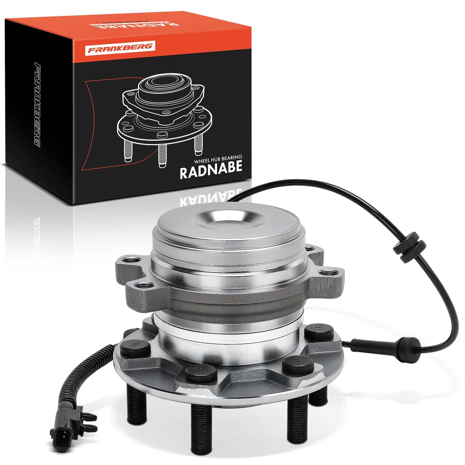 FRANKBERG Wheel Bearing for Nissan NP300 Pickup D22 2008-2019 Navara NP300 Front