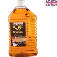 Teak Oil 2L - Deep Penetrating Wood Care for Indoor & Outdoor Furniture 14.00 per litre