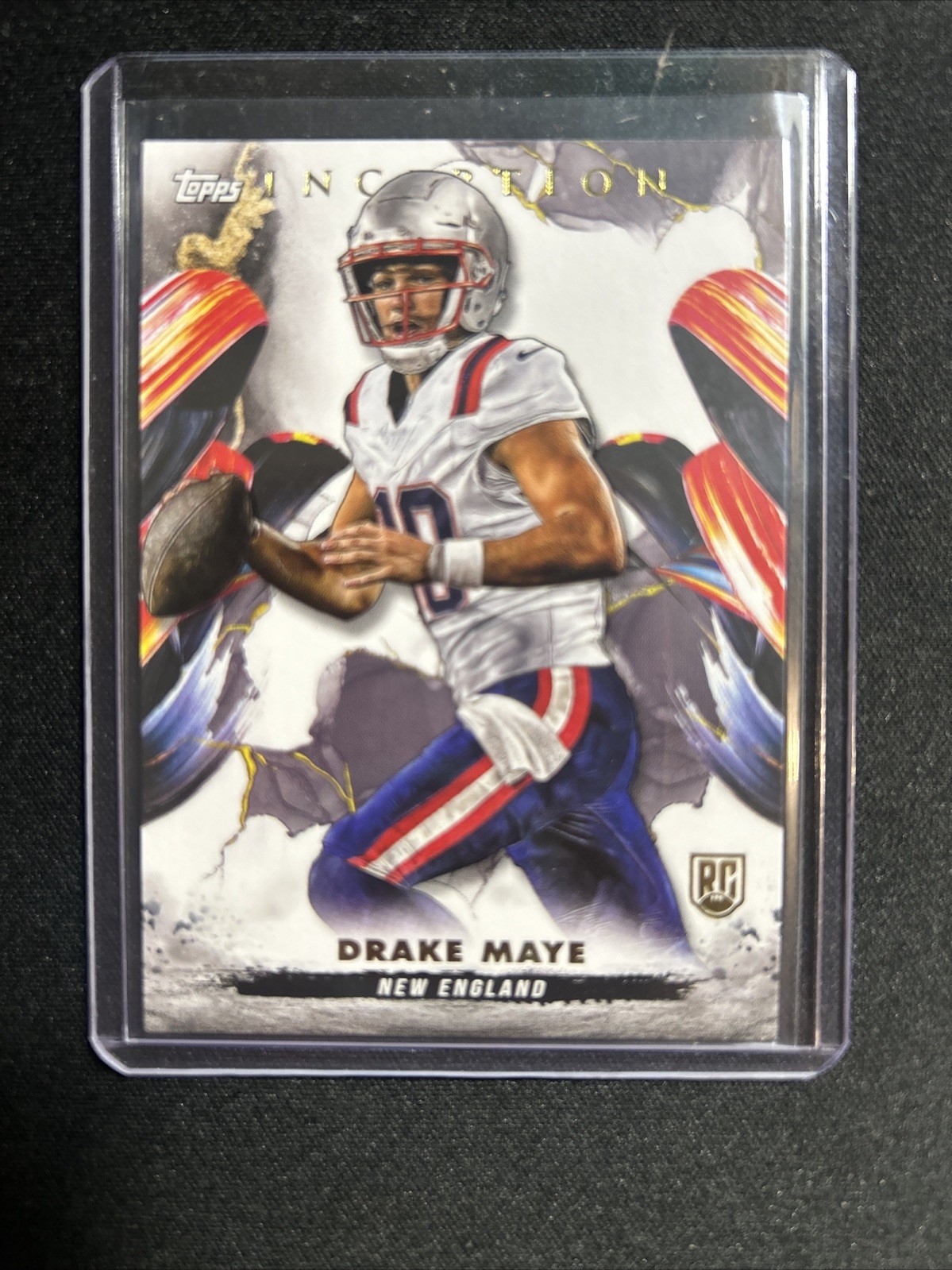 DRAKE MAYE 2024 Topps Inception #158 Base Rookie Card RC SP New England Patriots