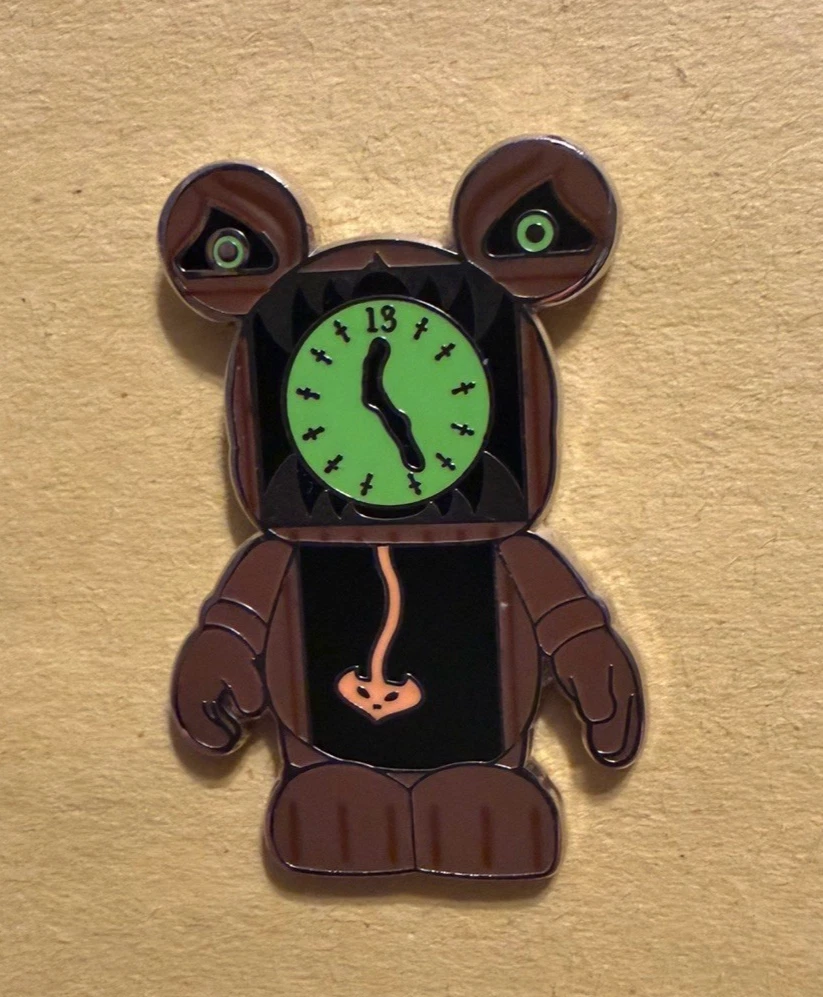 Disney Pin Vinylmation Mystery Box Park #5 Haunted Mansion Clock Retired