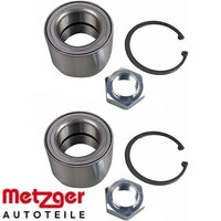 2X Radlagersatz Metzger WM3690 2 Radlager Satz Links Rechts Vorderachse