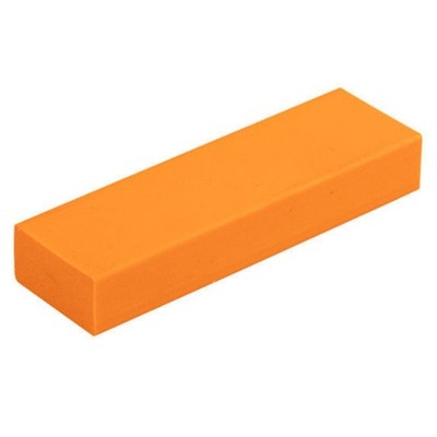 Edelstahl & Gummi Reinigungsradierer für Rost, Flecken, Spalten, 8 x 2,5 x 1,3 cm