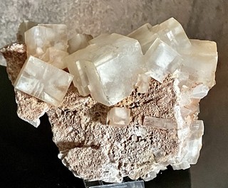 Historisch! Erstklassige Halit XX (Steinsalz) Bleicherode Thüringen. 17 cm