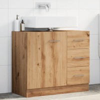 Waschbeckenschrank Artisan-Eiche 63X30X54 Cm Holzwerkstoff