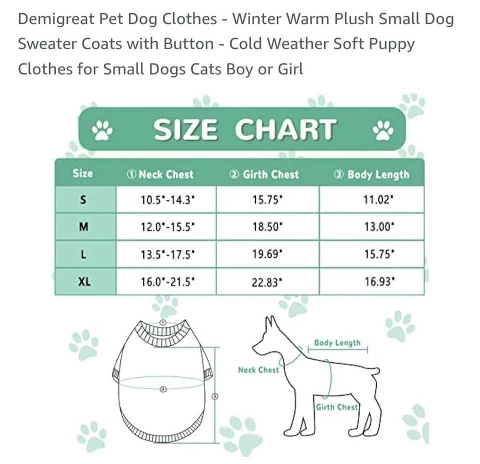 Mascota Perro Gato Cálido Suéter Chaleco Abrigo Polar Chaqueta Cachorro Camiseta Ropa Disfraz Foto 3 de 4