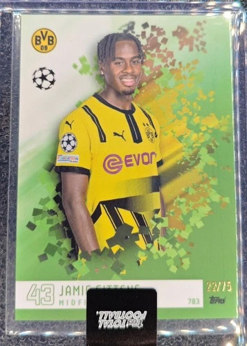 2024-25 Topps Total Football UEFA UCL Base Jamie Bynoe Gittens 22/75