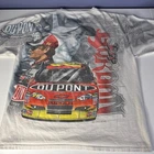 Vintage Jeff Gordon Nascar All Over Print AOP T Shirt Size Large Chase Apx XL