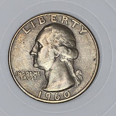 NICE PROOF 1960 WASHINGTON QUARTER - 90% SILVER