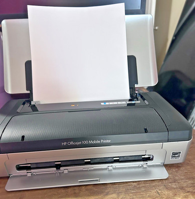 HP OfficeJet 100 Mobile Printer  69pgs  