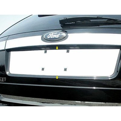 For Ford Edge 2007-2014 SAA Polished License Plate Trim