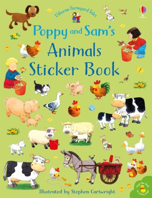 Poppy and Sam's Animals Sticker Book by Sam Taplin (Paperback Book)