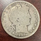 1907-O BARBER HALF DOLLAR