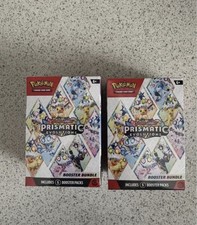 X2 Pokémon TCG Prismatic Evolutions Booster ...