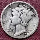 1921 D Mercury Dime 10c Better Grade #99533