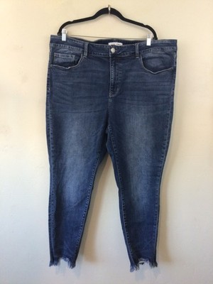 Flying Monkey Cut Off Ankle Jeans Size 24W