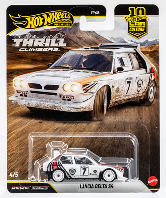 2026 Hot Wheels Car Culture Thrill Climbers #4 Lancia Delta S4