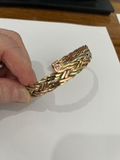 Womens Copper Tri-Color Therapy Bracelet
