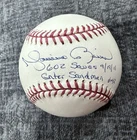 Mariano Rivera 602 Saves Sandman STEINER Signed Autographed Baseball NY Yanke