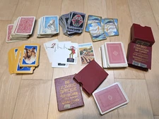 Lot Of Vintage Playing Card Decks and Loose Joker Trade