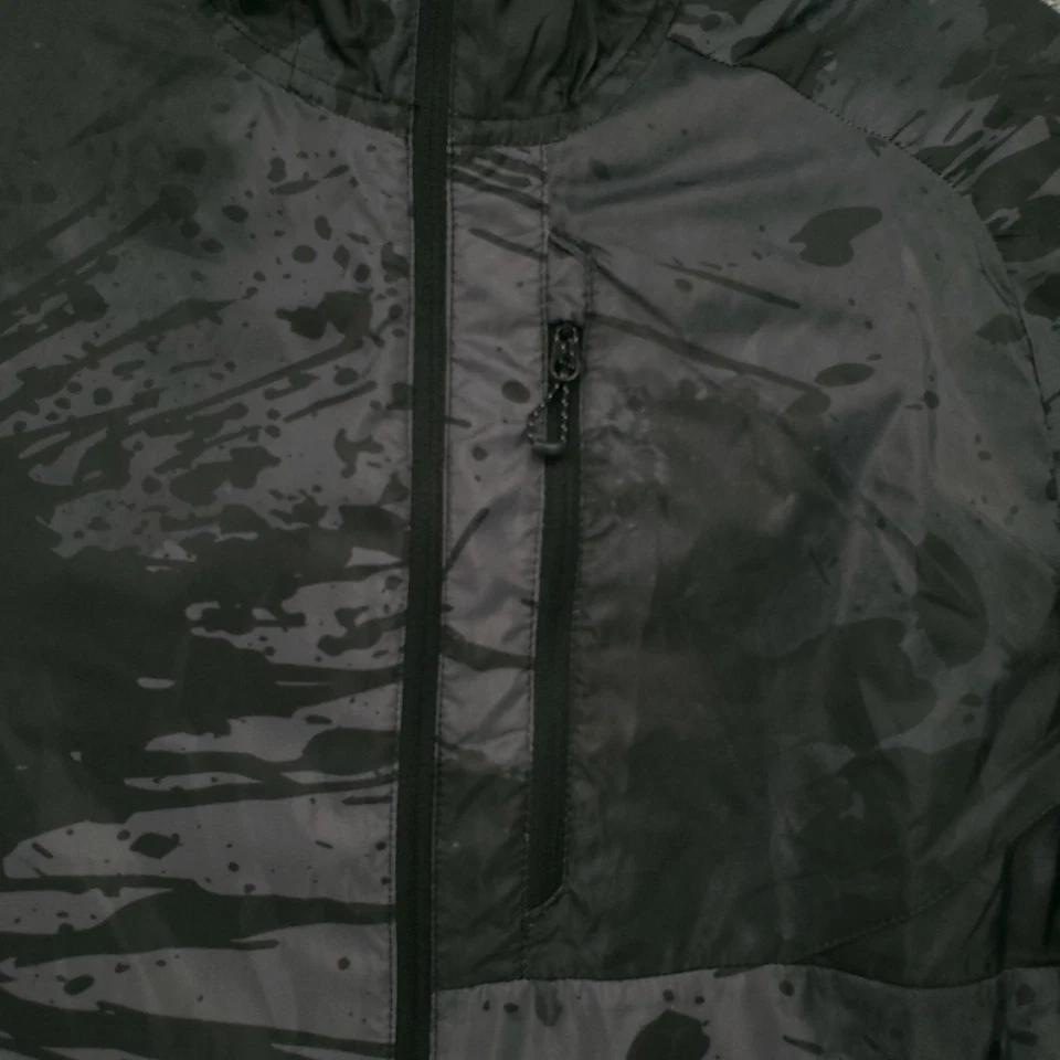 Salomon Jacket Womens S Small Gray Bonatti Cross Wind Full Zip Hooded Outdoor - Image 3 of 4