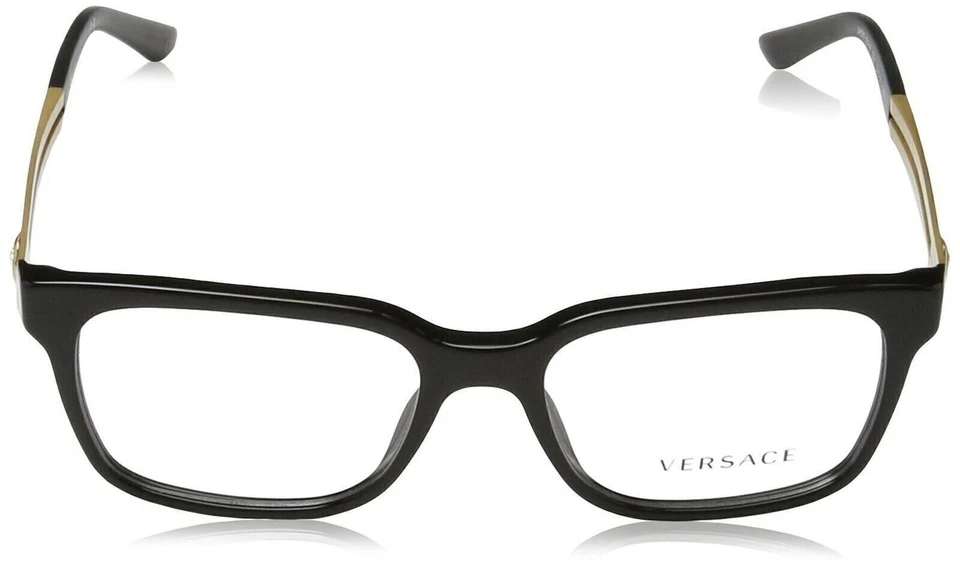 Gafas negras Versace para hombre 0VE3218 GB1 53 mm Foto 2 de 4