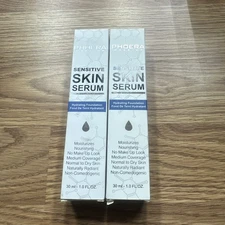 2 X PHOERA Sensitive Skin Serum Moisturizing Foundation N03 Buff Beige