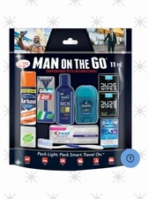 Convenience Kits International Men's  Bag 11pc Travel Kit