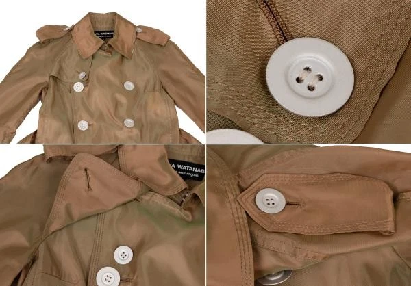Gabardina JUNYA WATANABE COMME des GARCONS Brillante Talla S (K-148382) Foto 3 de 4