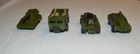 Vintage 1970's Matchbox Lesney Military Vehicle Lot of 4 No 54 No 28 No 70 No 73