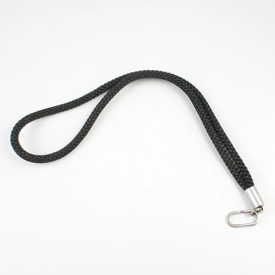 Rollei - Cordón de nailon tejido negro vintage - Correa de muñeca para Rollei XF 35 Foto 4 de 4