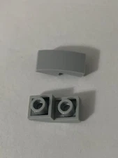 LEGO Part 24201 (2pcs) Slope, Curved 2 x 1 Inverted Pick Colors