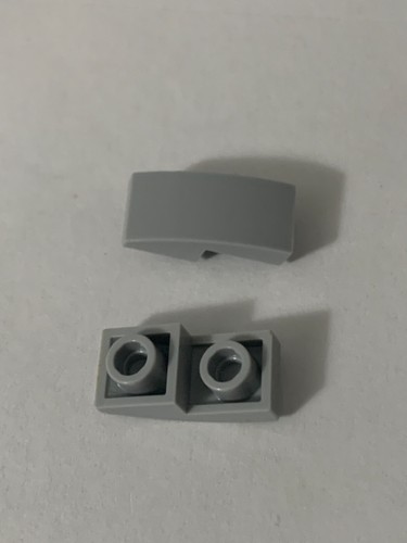 LEGO Part 24201 (2pcs) Slope, Curved 2 x 1 Inverted Pick Colors - Picture 4 of 14