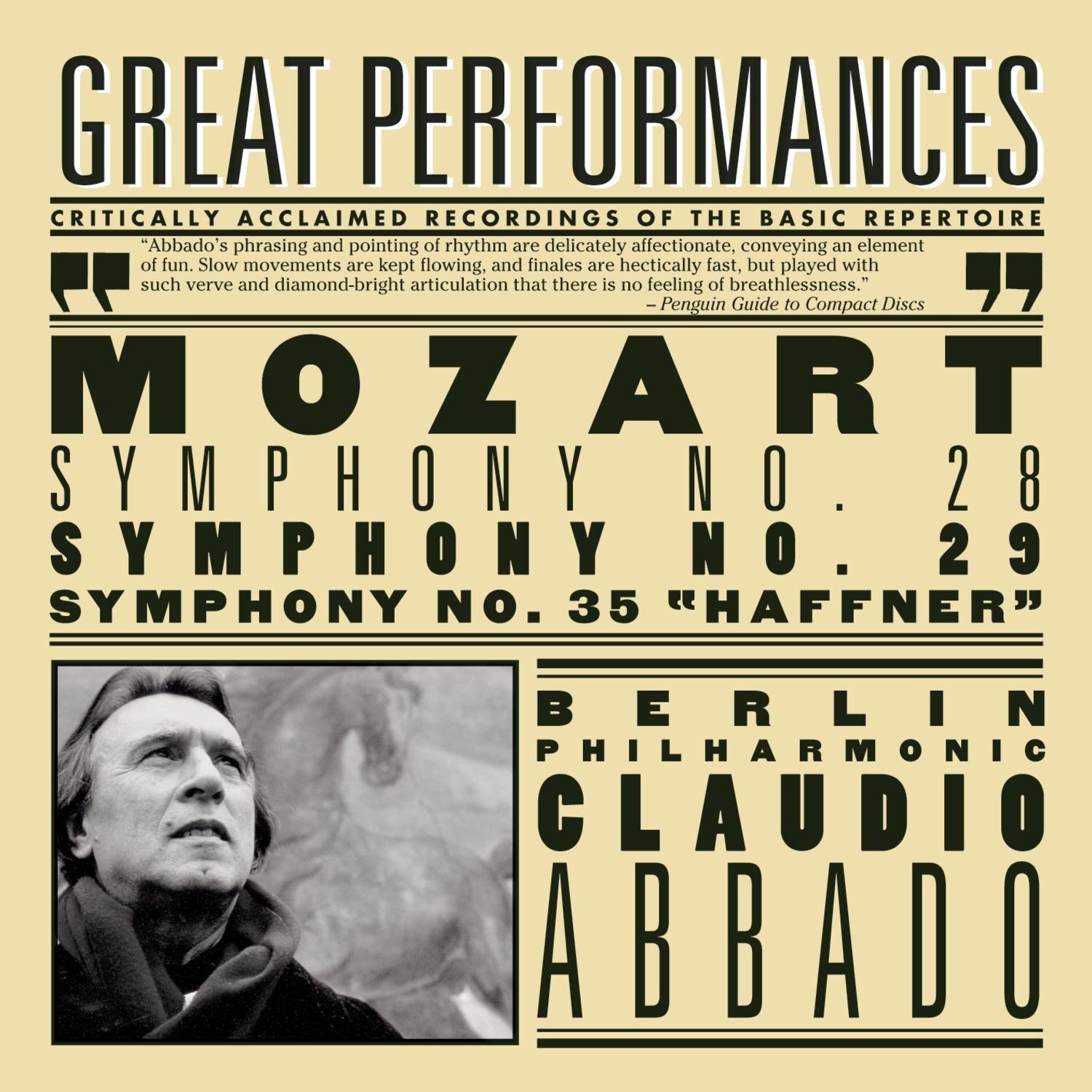 Wolfgang Amadeus Mozart Mozart: Symphonies Nos. 28, 29, & 35 - Haffner (CD)