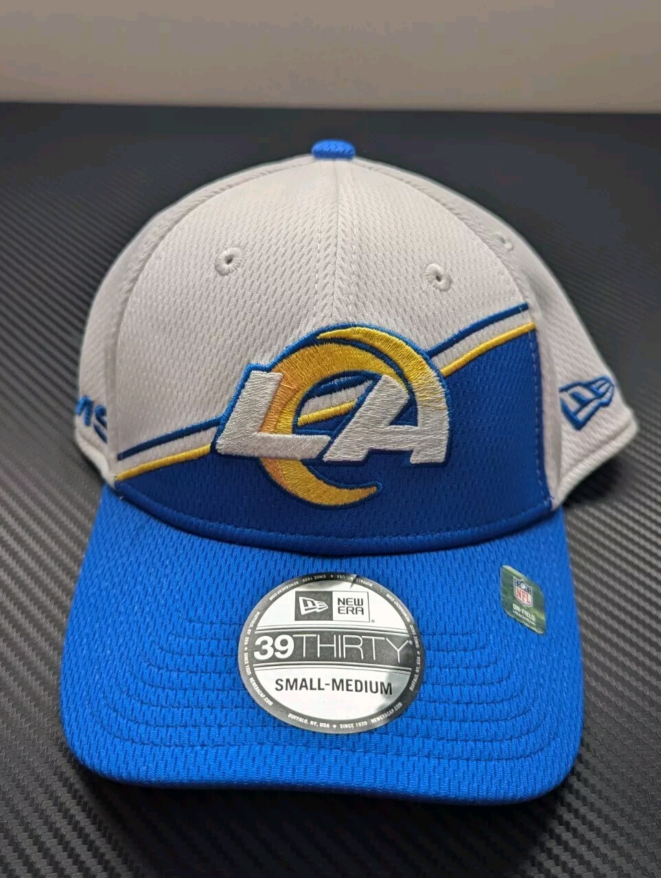 La Rams Sidelines New Era Men's Los Angeles Rams 2023 Sideline Team Color 39Thirty ...