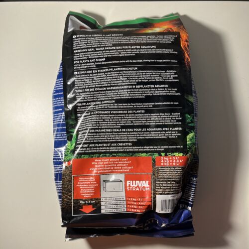 Fluval Plant and Shrimp Stratum Aquarium Substrate 8.8 lb: Free U.S Shipping - Picture 3 of 6