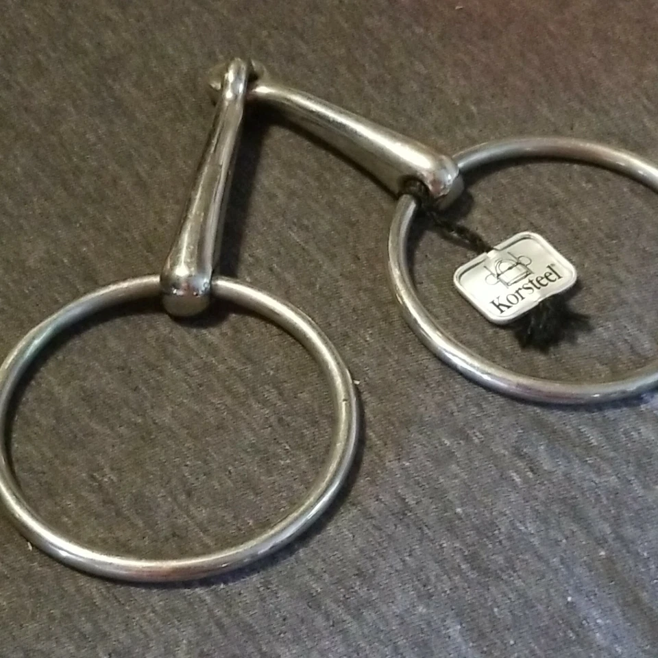 NEW NWT 5" Equestrian Horse Riding Bridle  Korsteel Steel Bit Highest Quality - Image 4 of 4