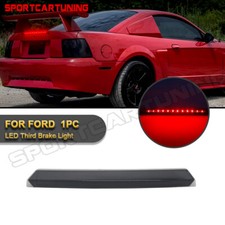 For 1999-2004 Ford Mustang Smoke Lens Rear 3rd Third Brake Light Trunk Stop Lamp