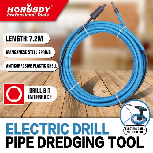 24 ft. Drain Auger Cable Replacement Plumbing Snake Sink Clog Sewer